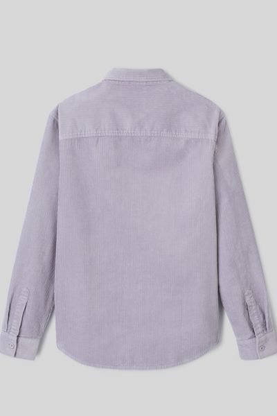 Chemise droite en velours