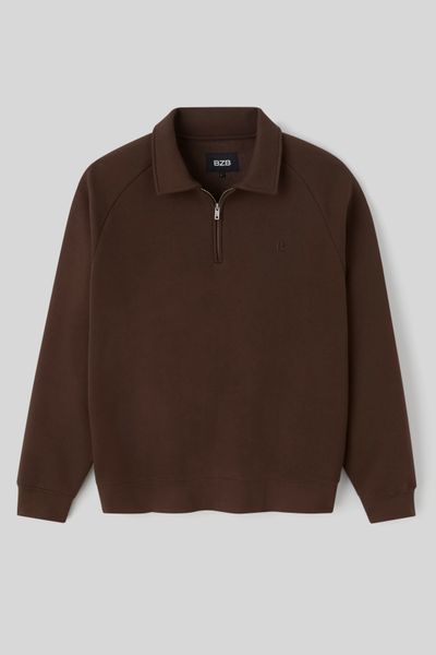 Sweat col polo