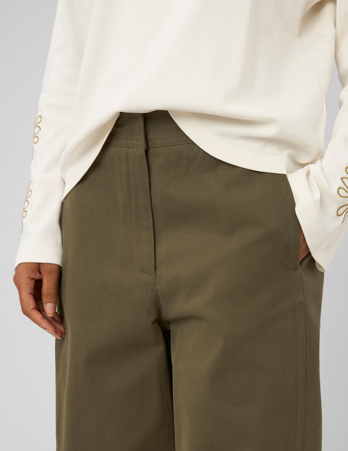 Pantalon chino balloon