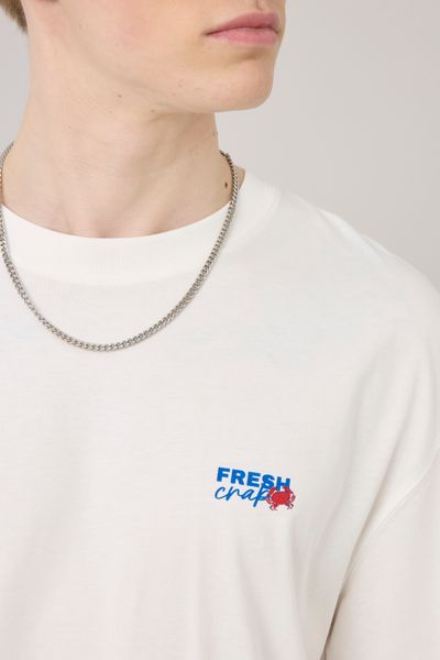 T-shirt imprim&eacute; devant/dos