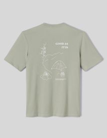 T-shirt imprim&eacute; devant dos