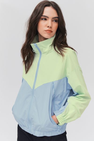 Blouson color block