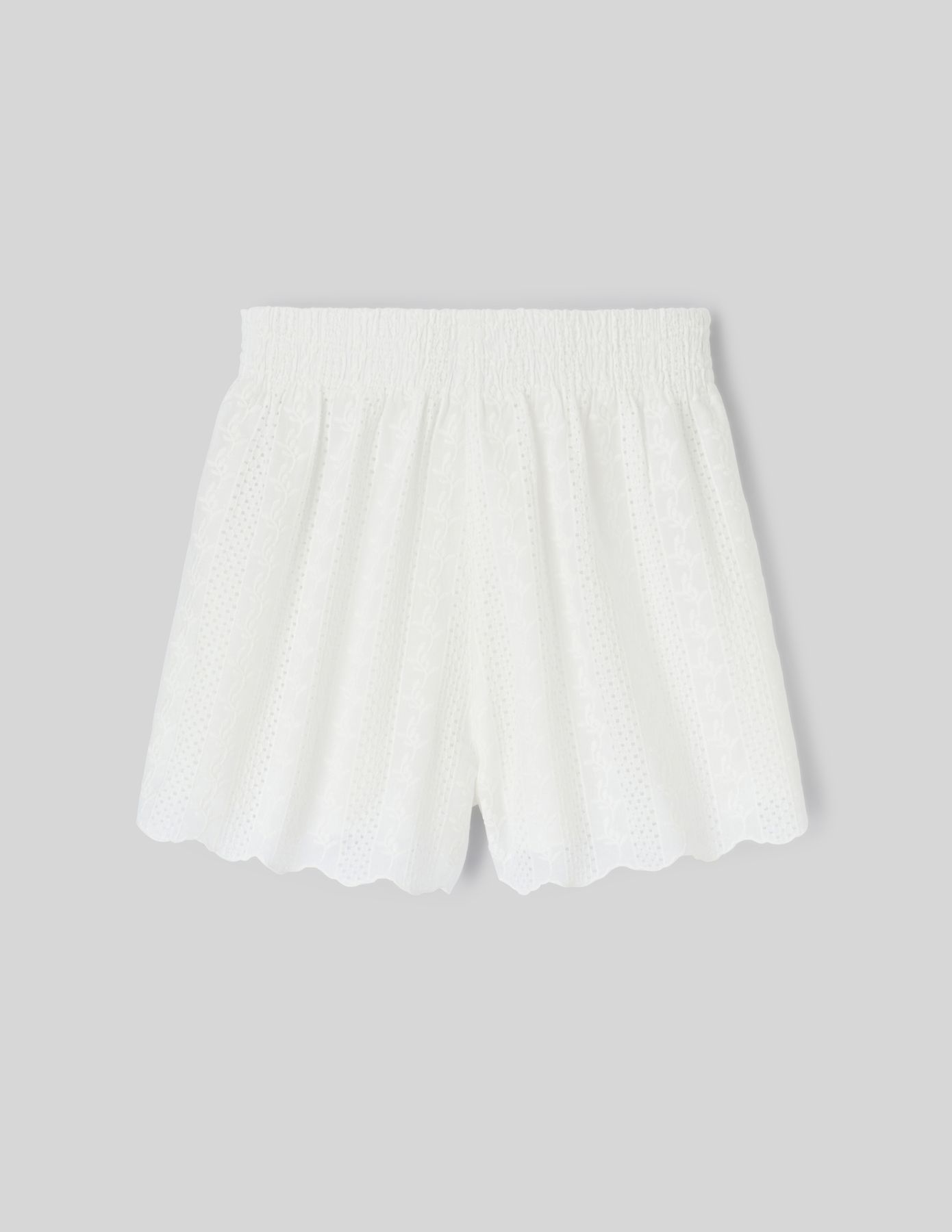 Short broderie anglaise