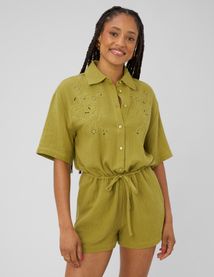 Combishort brorderie anglaise