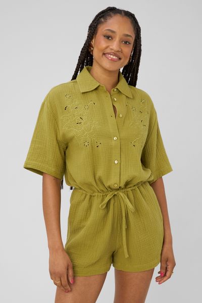 Combishort brorderie anglaise