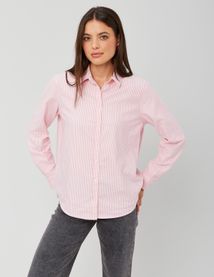 Chemise oxford rayée