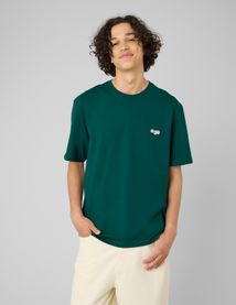 T-shirt broderie poitrine