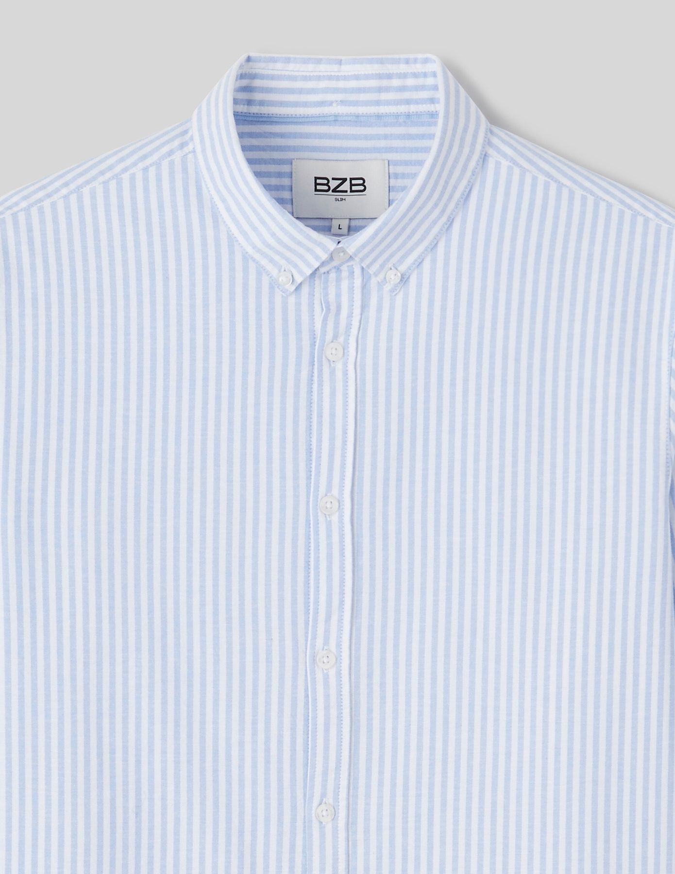 Chemise rayée ajustée