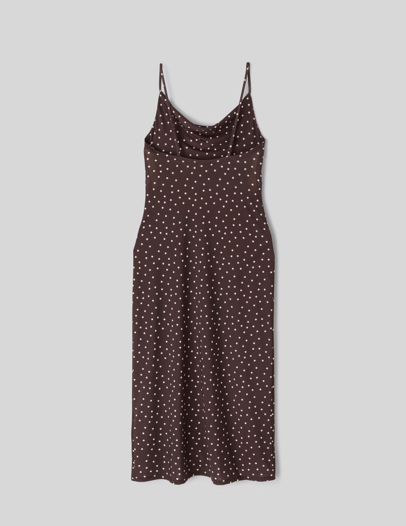 Robe longue col b&eacute;nitier