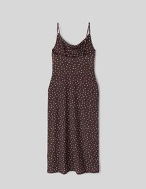 Robe longue col b&eacute;nitier