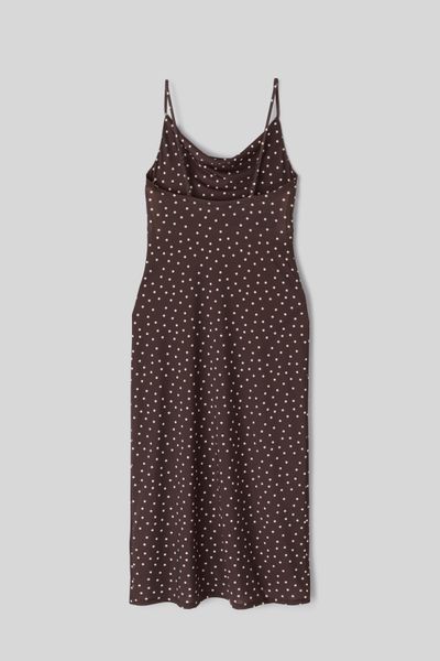 Robe longue col b&eacute;nitier