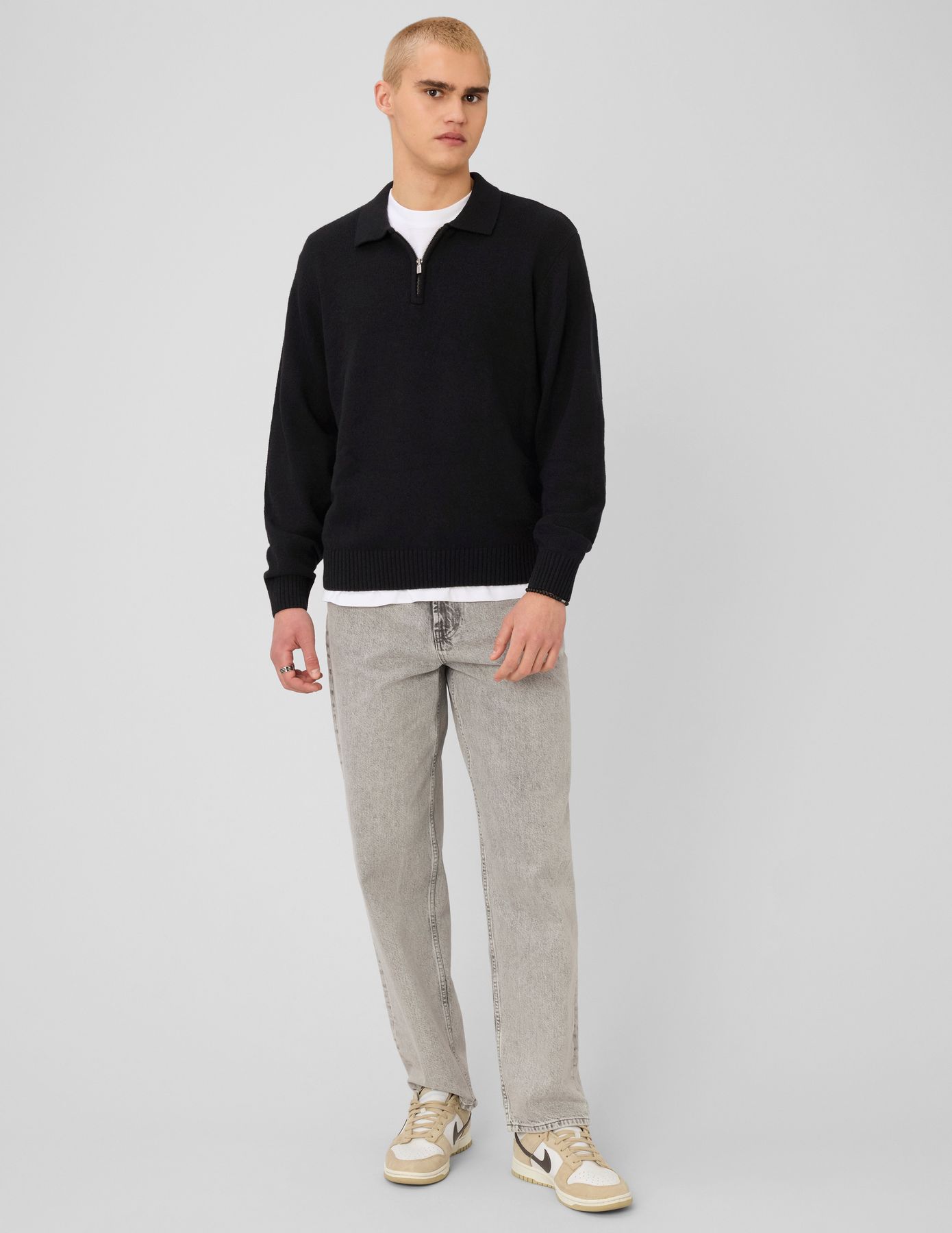 Pull col polo zipp&eacute;