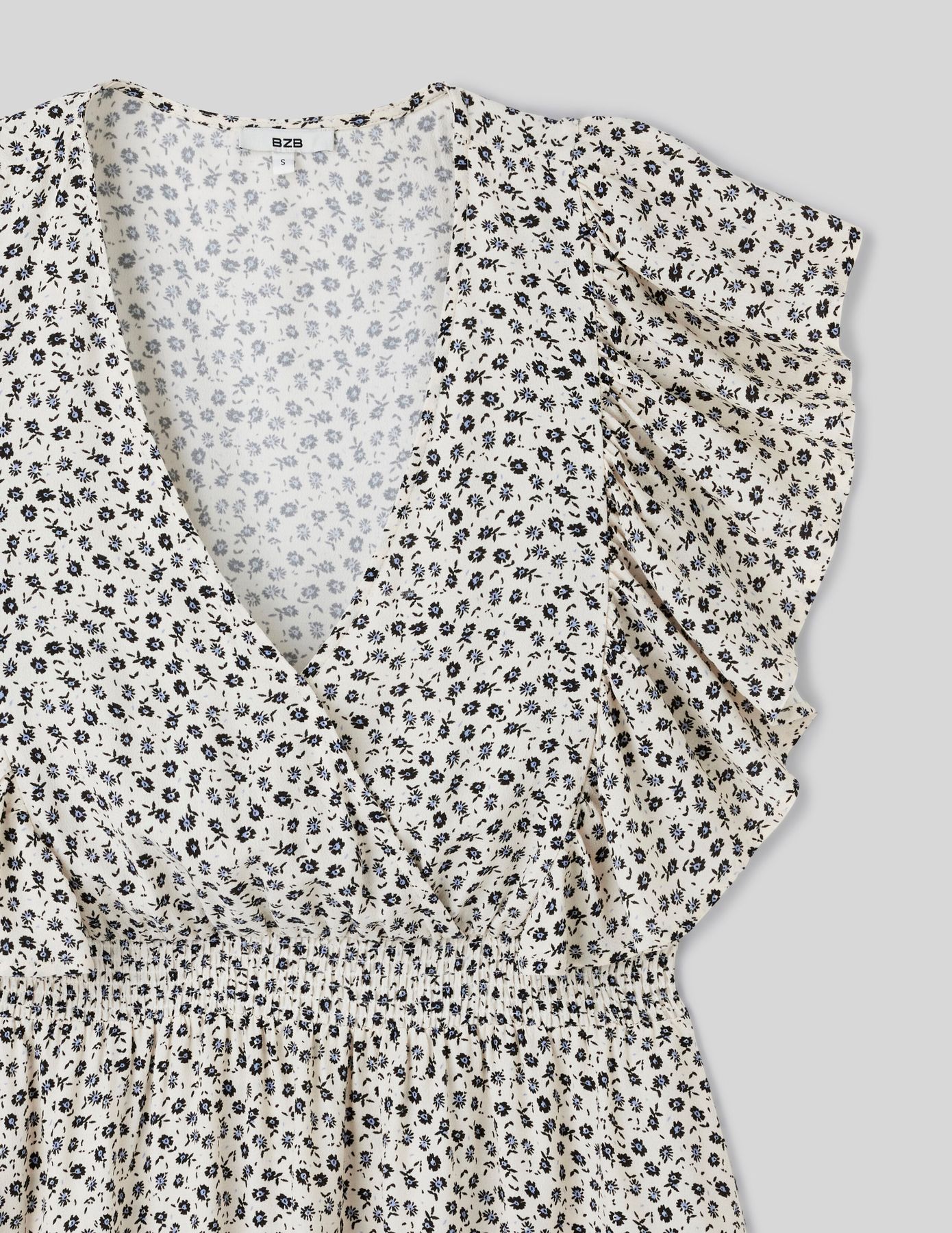 Robe courte imprim&eacute;e