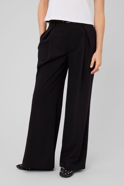 Pantalon large &agrave; pinces