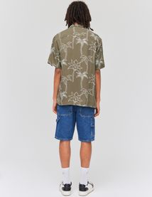 Chemisette imprim&eacute;e fluide