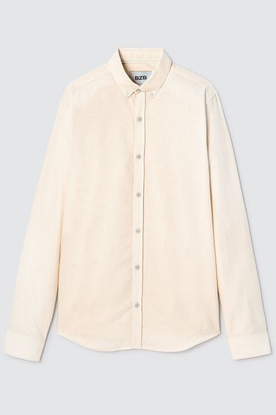 Chemise rayée droite
