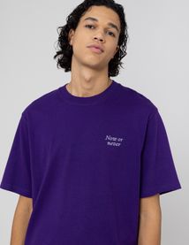 T-shirt broderie poitrine