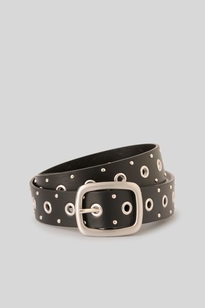 Ceinture large à rivets