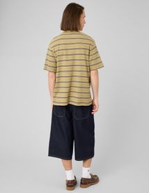 T-shirt ray&eacute; mati&egrave;re fantaisie
