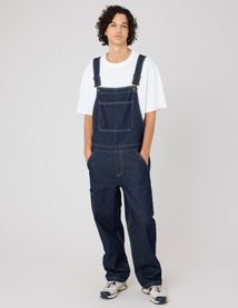 Salopette en jean brut