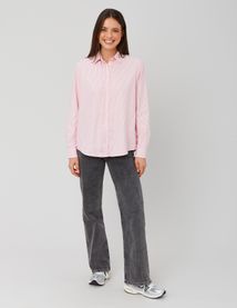 Chemise oxford rayée