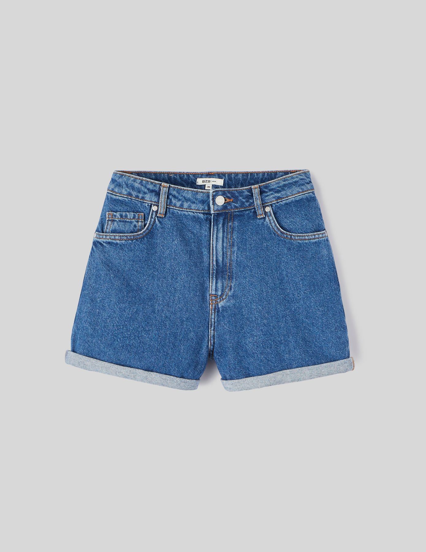 Short en jean mom fit