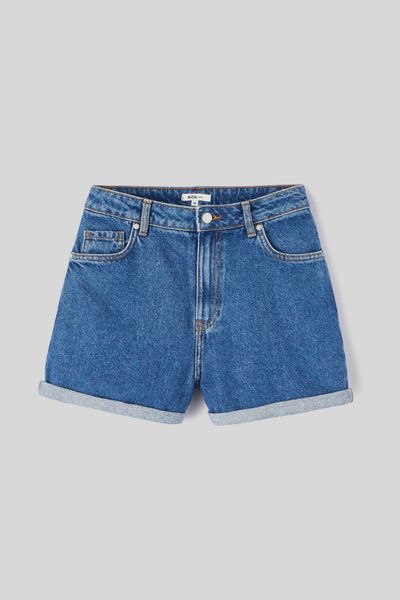 Short en jean mom fit