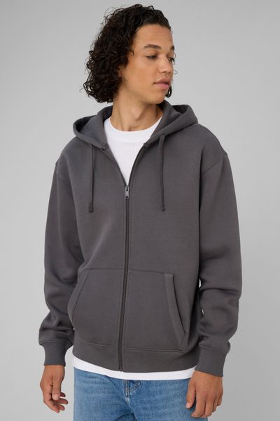 Sweat zipp&eacute; &agrave; capuche