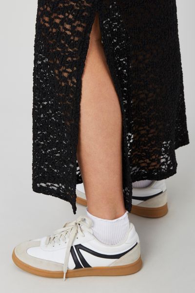 JUPE TUBE MAILLE - POUSSIN