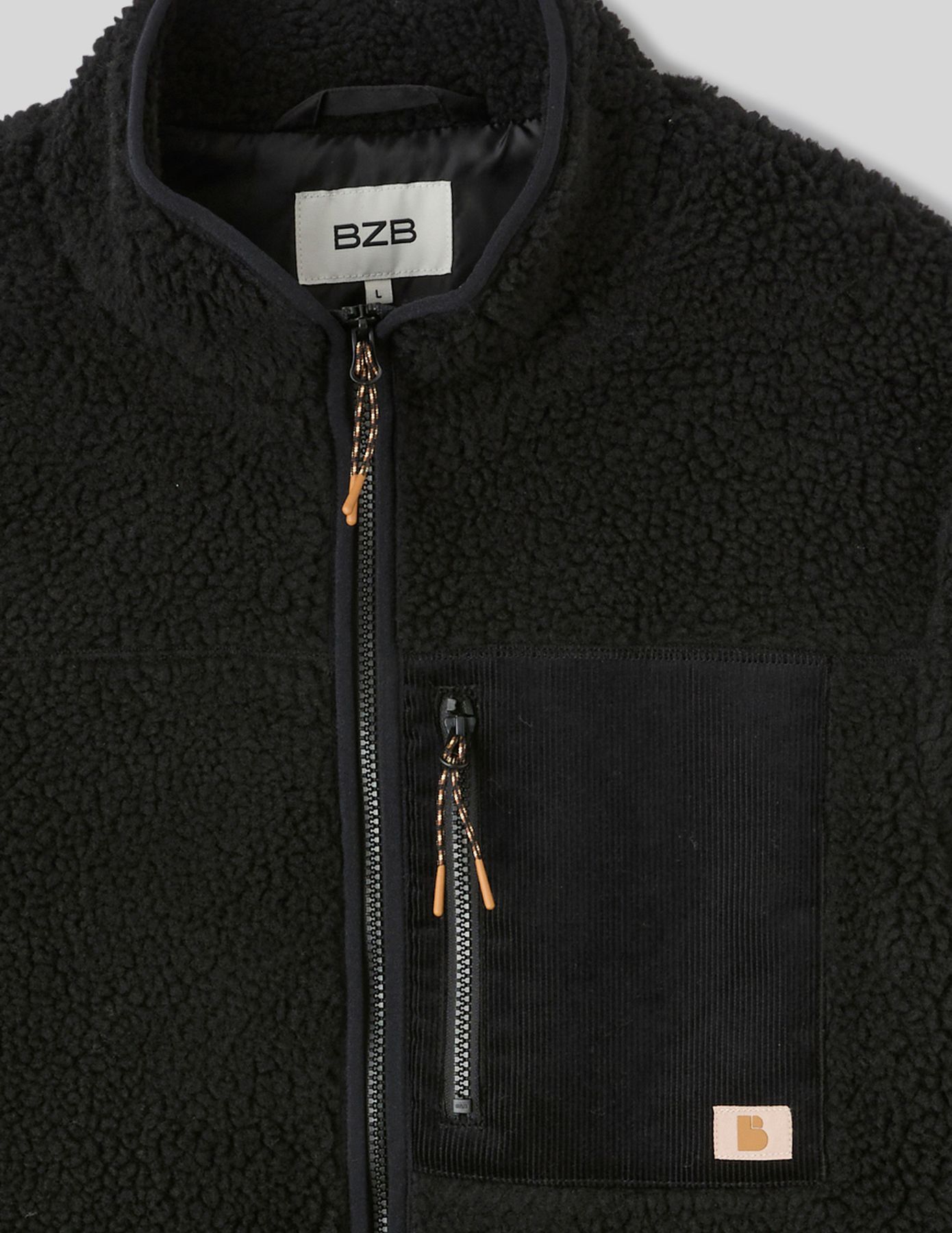 Veste zipp&eacute;e sherpa