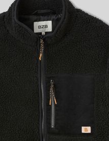 Veste zipp&eacute;e sherpa
