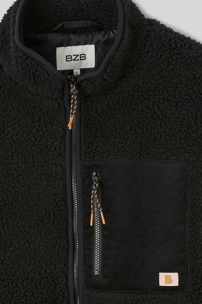 Veste zipp&eacute;e sherpa