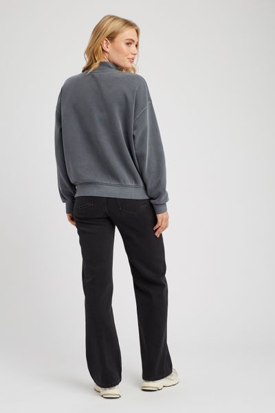 Sweat col montant pailleté