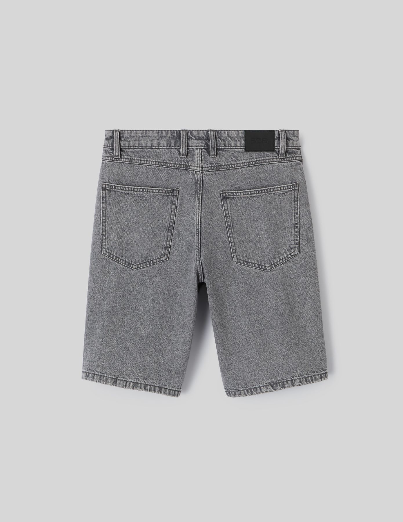 Bermuda jean gris