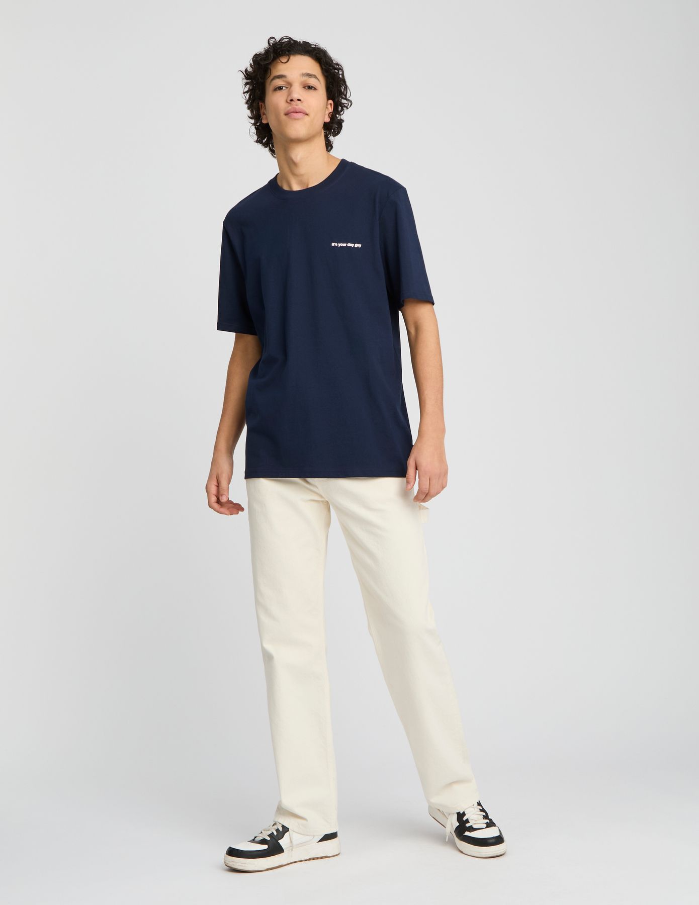 T-shirt imprimé devant dos