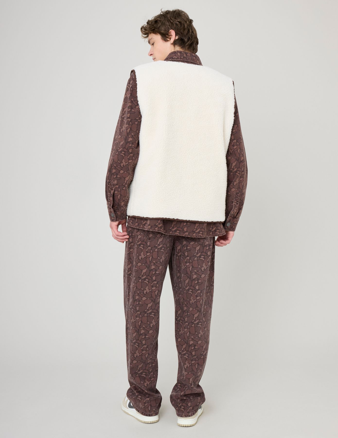 Blouson sans manches réversible