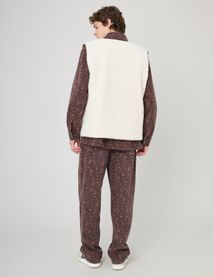 Blouson sans manches réversible