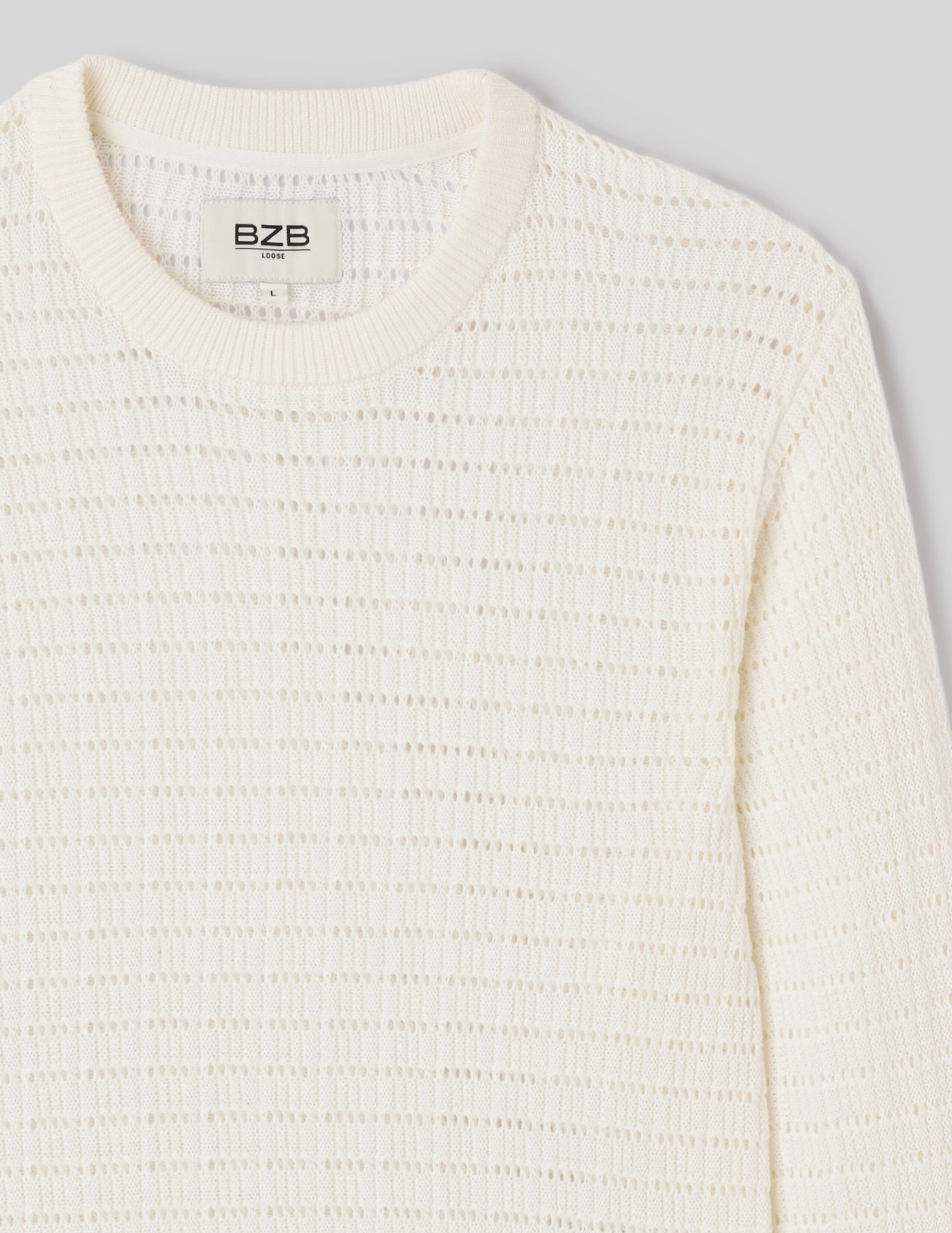 Pull maille fantaisie