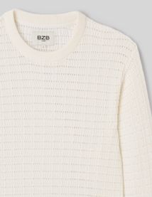 Pull maille fantaisie