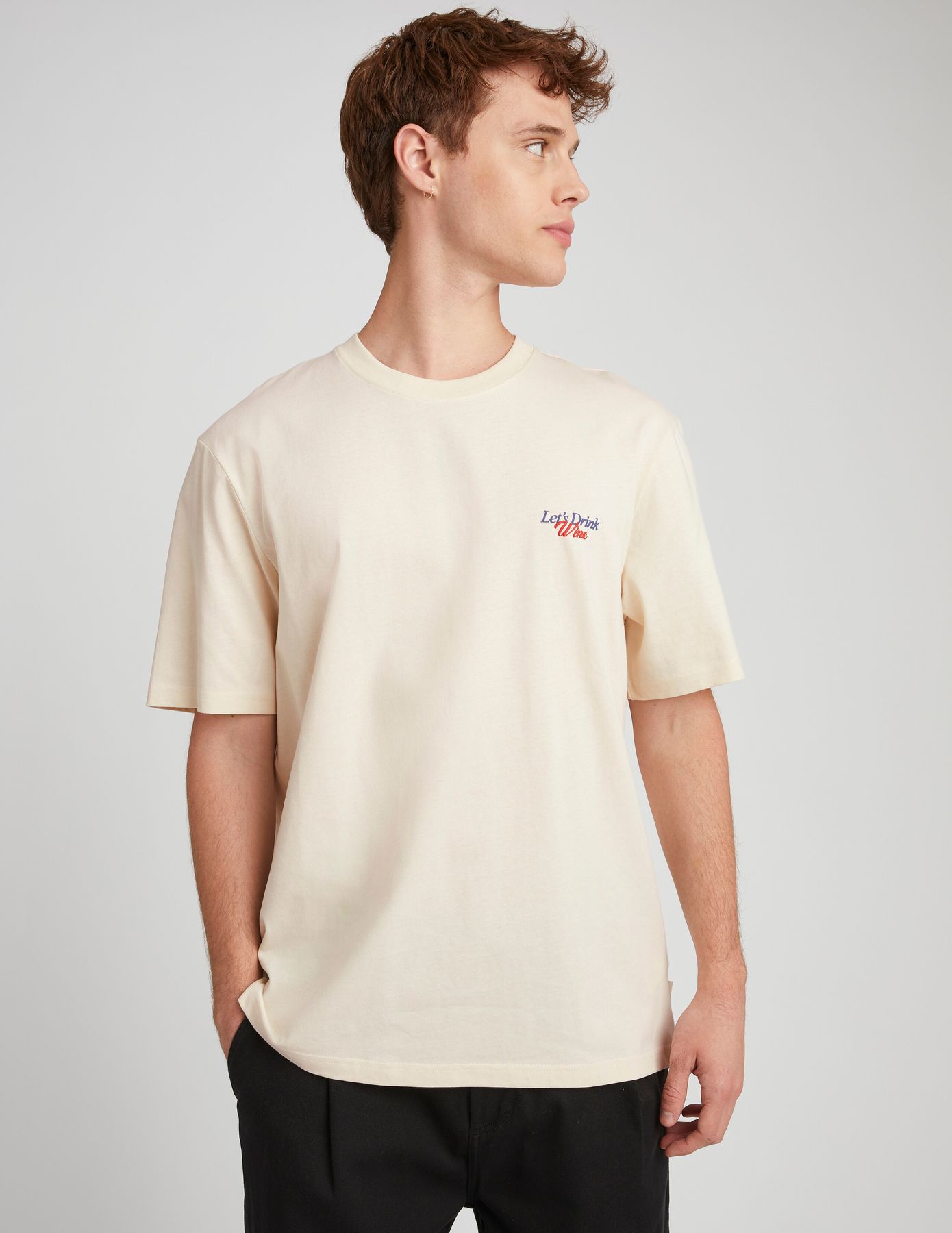 T-shirt imprimé devant dos
