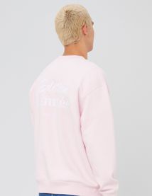 Sweat broderie devant/dos