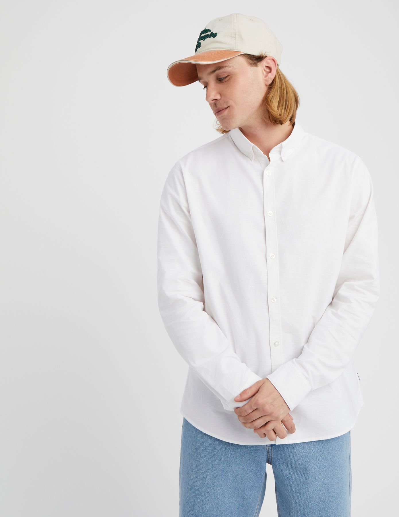 Chemise unie ajustée