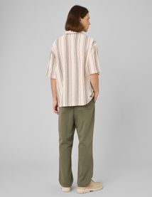 Chemise manches courtes ray&eacute;e
