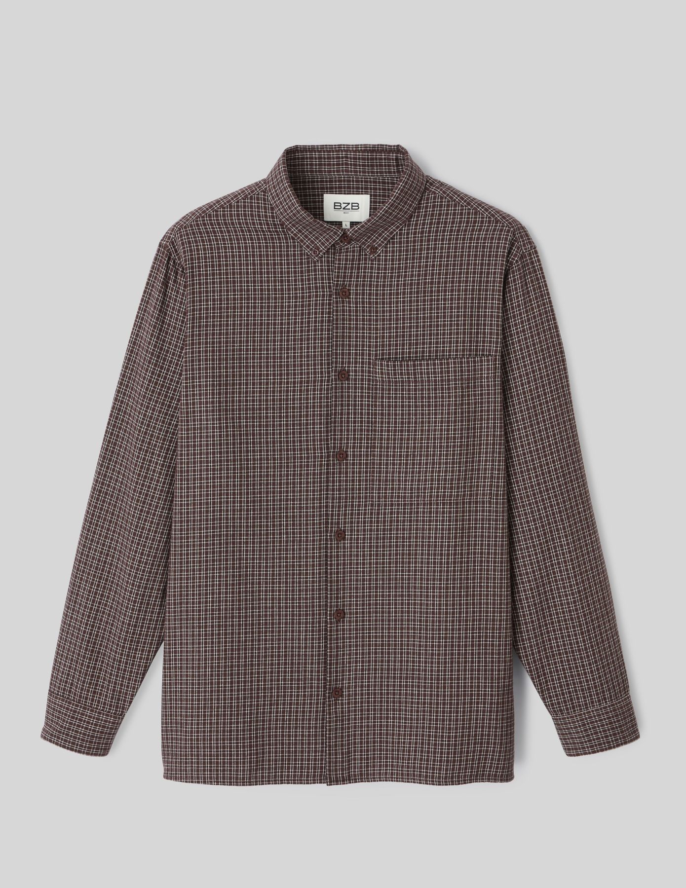 Chemise à carreaux