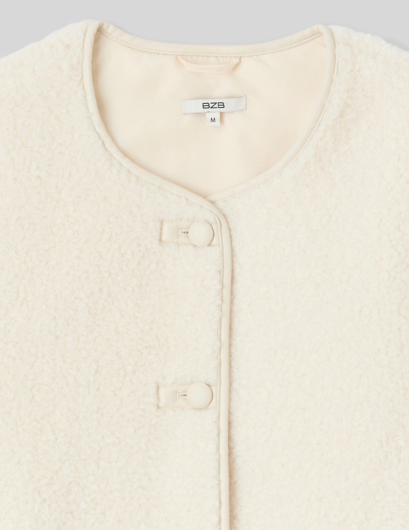 Gilet sans manches sherpa