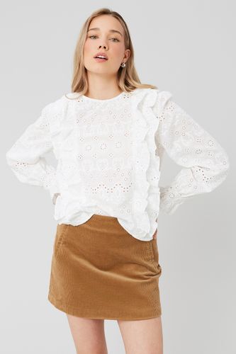 Blouse en broderie anglaise