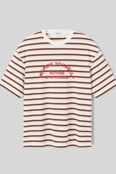 T-shirt &agrave; rayures