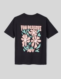 T-shirt imprim&eacute; devant/dos