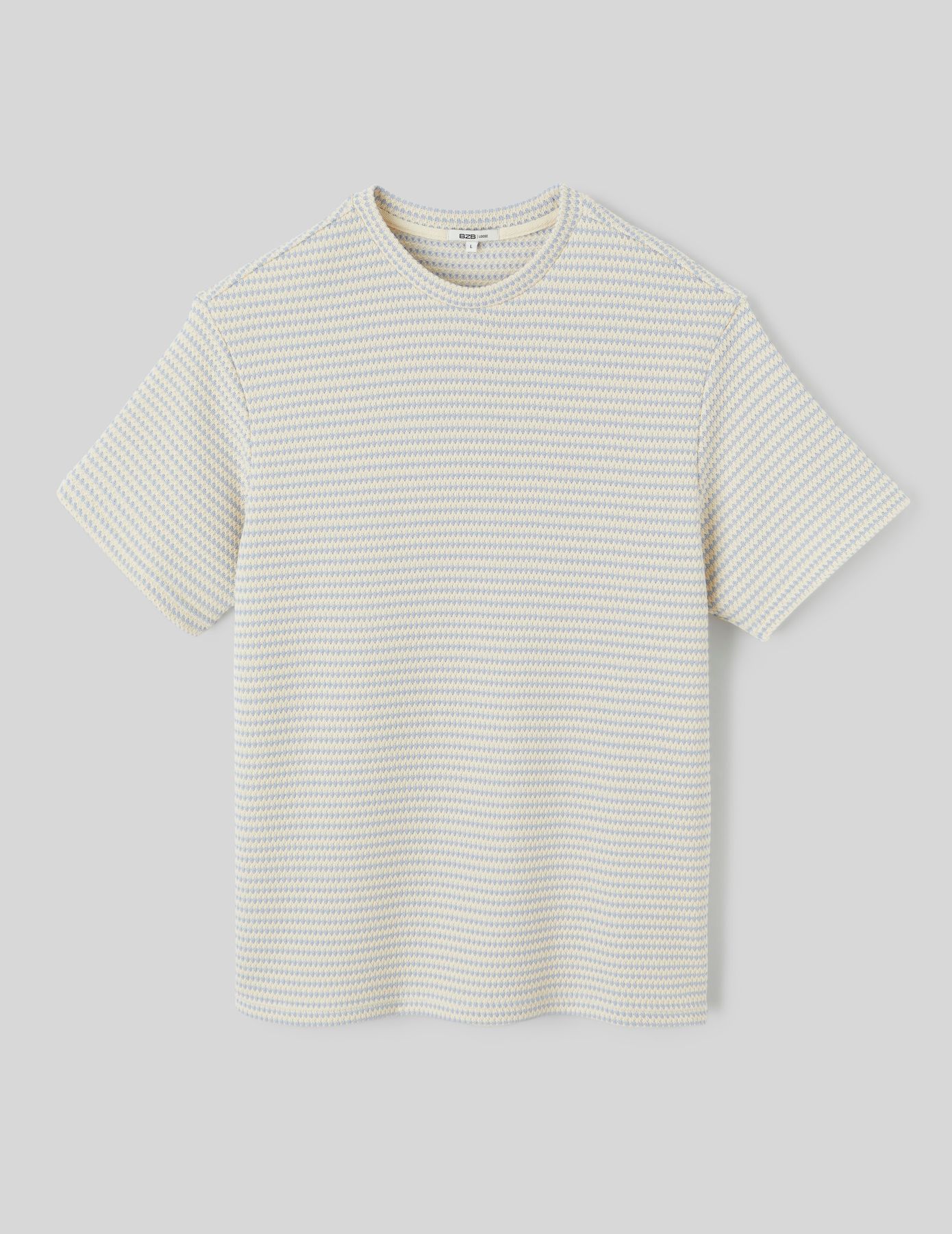 T-shirt rayures tricot
