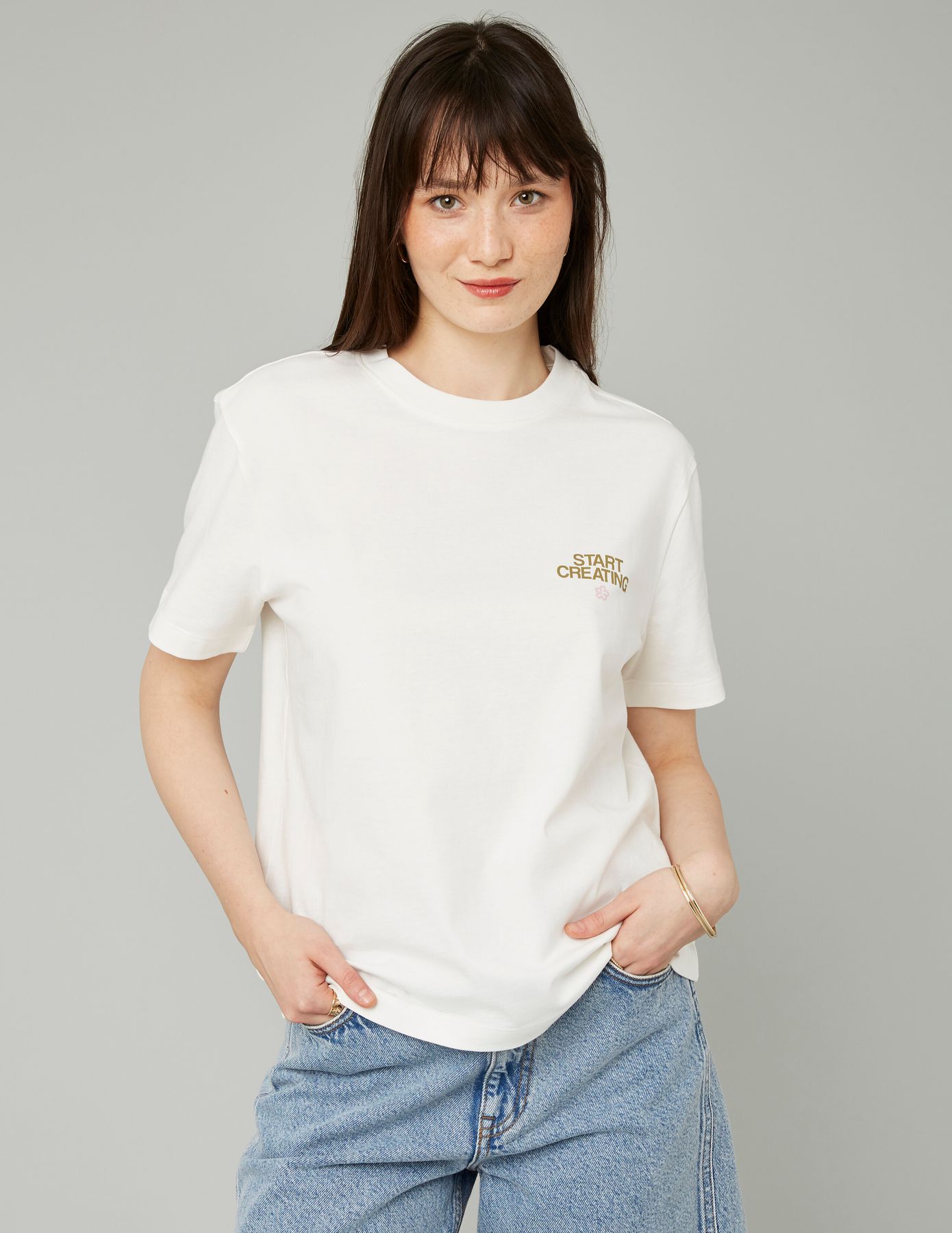 T-shirt imprimé devant/dos